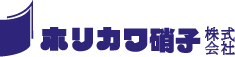 ホリカワ硝子ロゴ